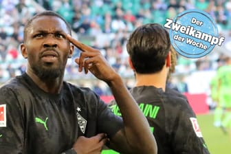 Marcus Thuram jubelte gegen Wolfsburg zweimal mit einer neuen Geste, deren Bedeutung er allerdings nicht verriet. Trainer Farke kommentierte: "Keine Ahnung, was es damit auf sich hat. Das ist mir auch wurst."