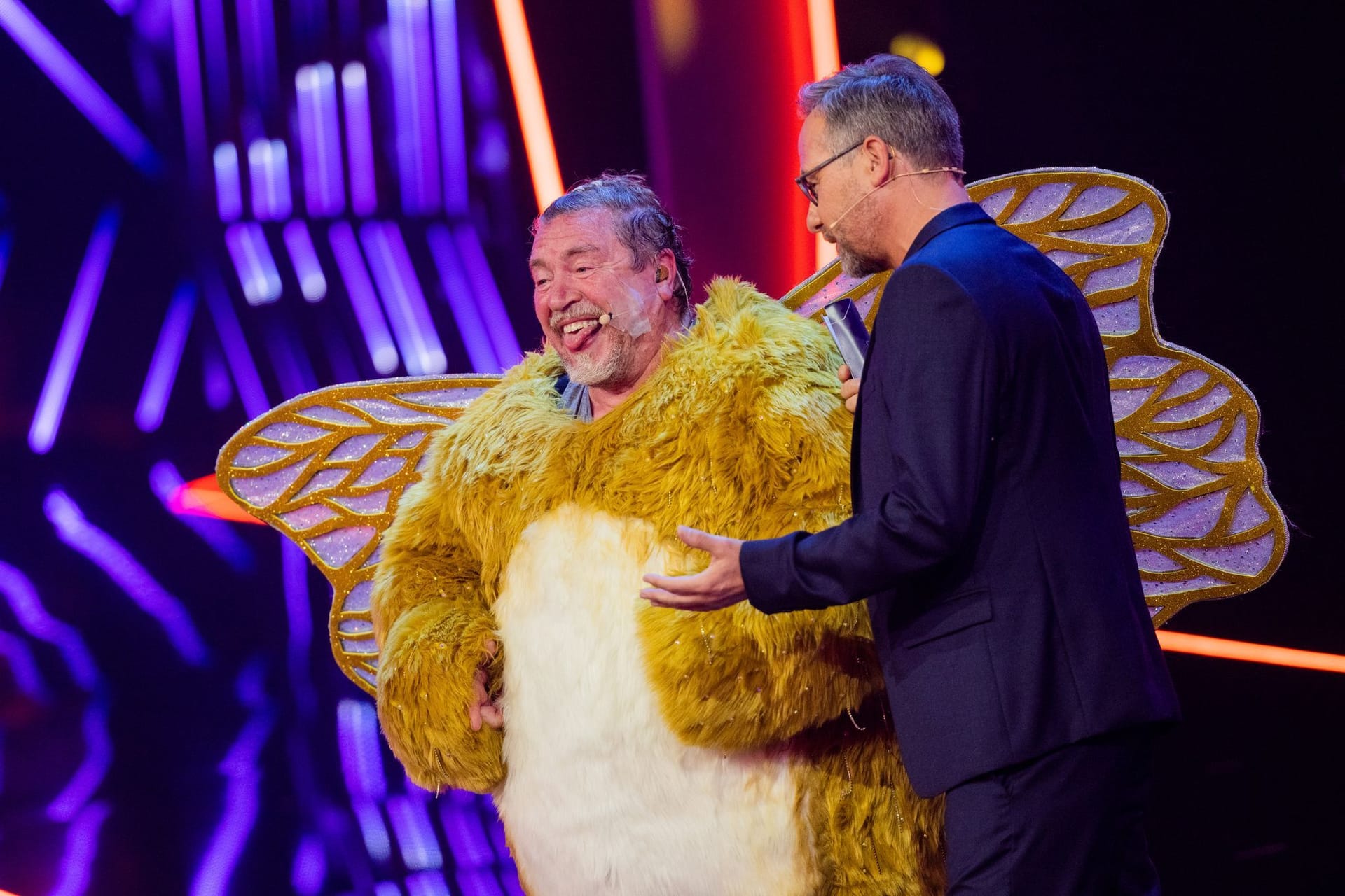 Armin Rohde war als Goldi bei der Sendung "Masked Singer" dabei.