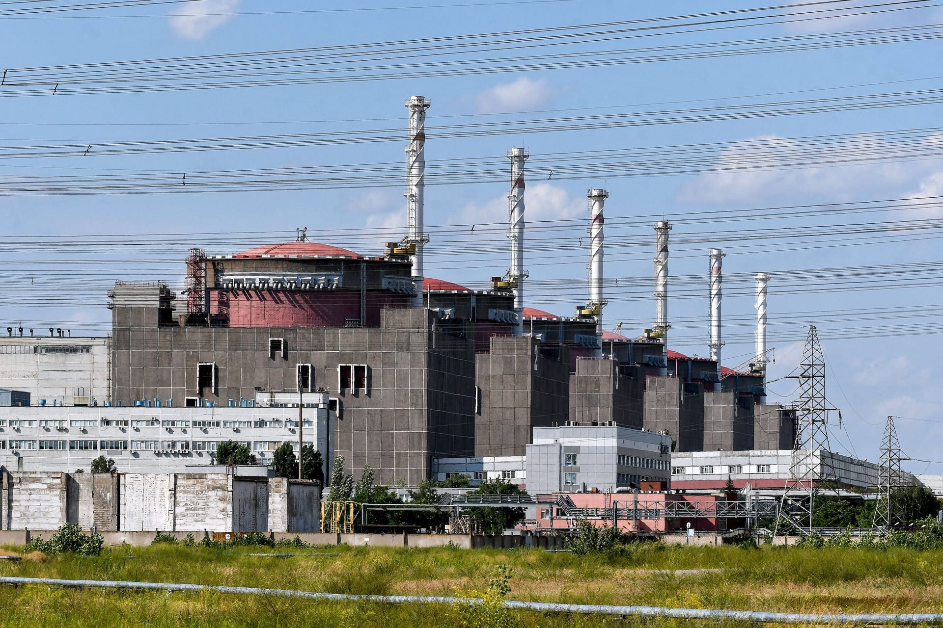 Saporischschja: Das Atomkraftwerk ist seit Monaten schwer umkämpft.