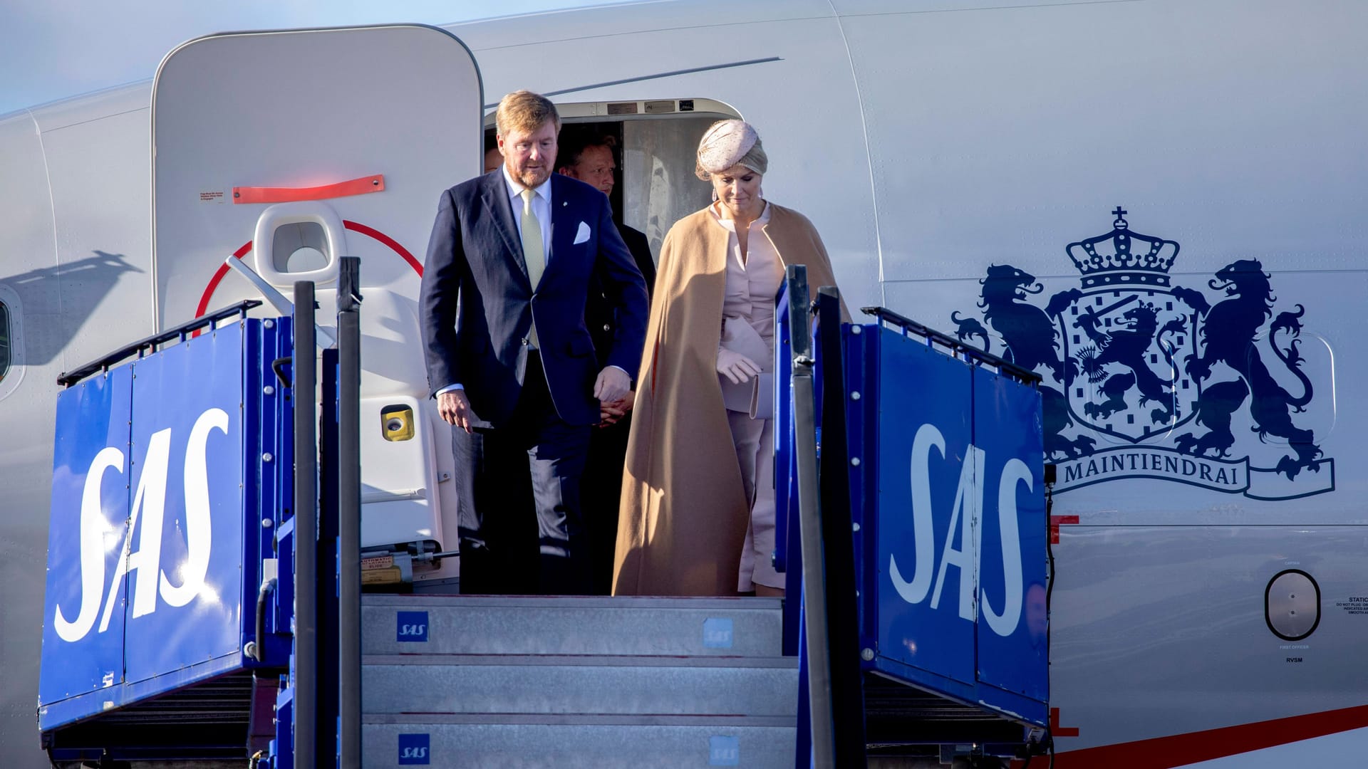 Am Dienstag sind Königin Máxima und König Willem-Alexander in Schweden gelandet.