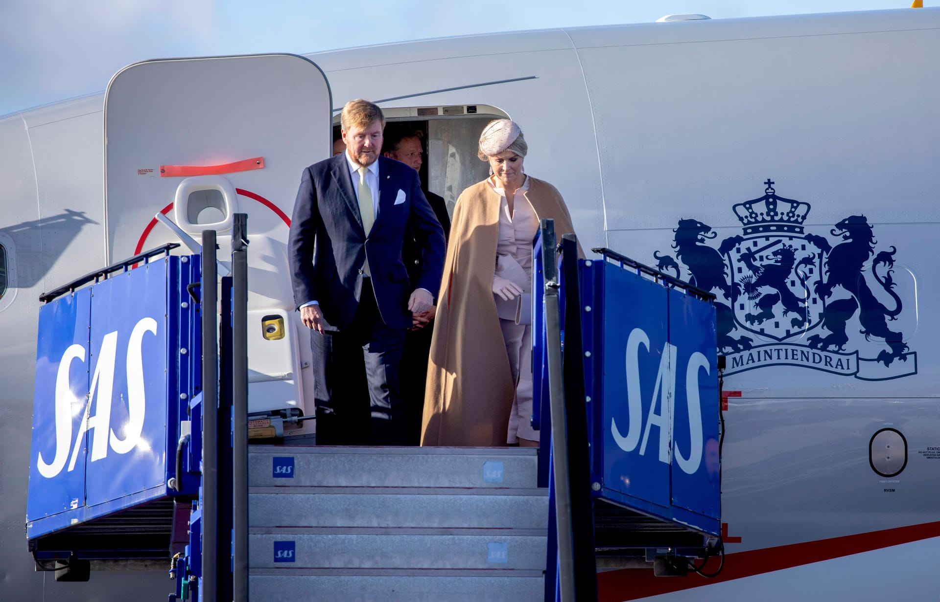 Am Dienstag sind Königin Máxima und König Willem-Alexander in Schweden gelandet.