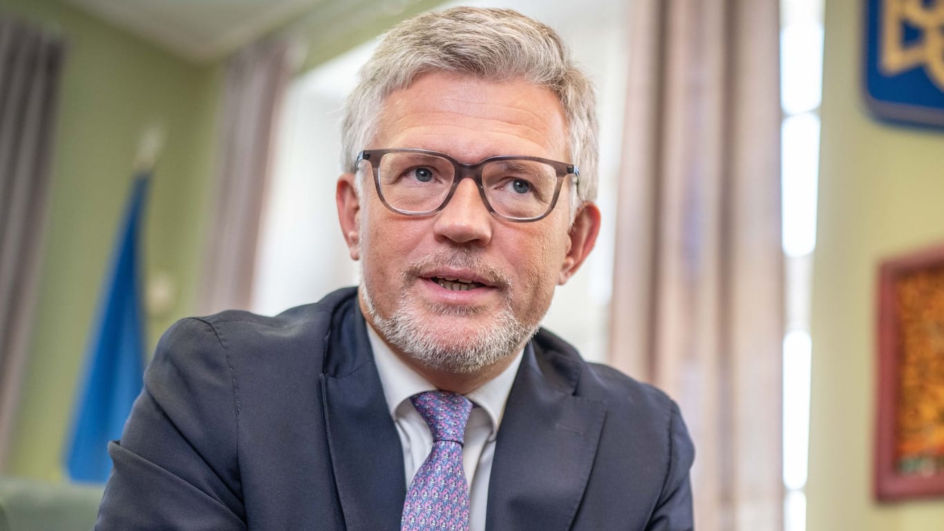 Andrij Melnyk war ukrainischer Botschafter in Deutschland. Am 14. Oktober 2022 verließ er die Bundesrepublik.