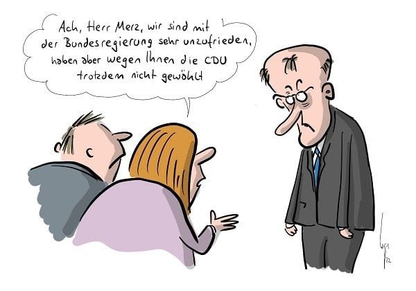 Die Leiden des Friedrich Merz ...