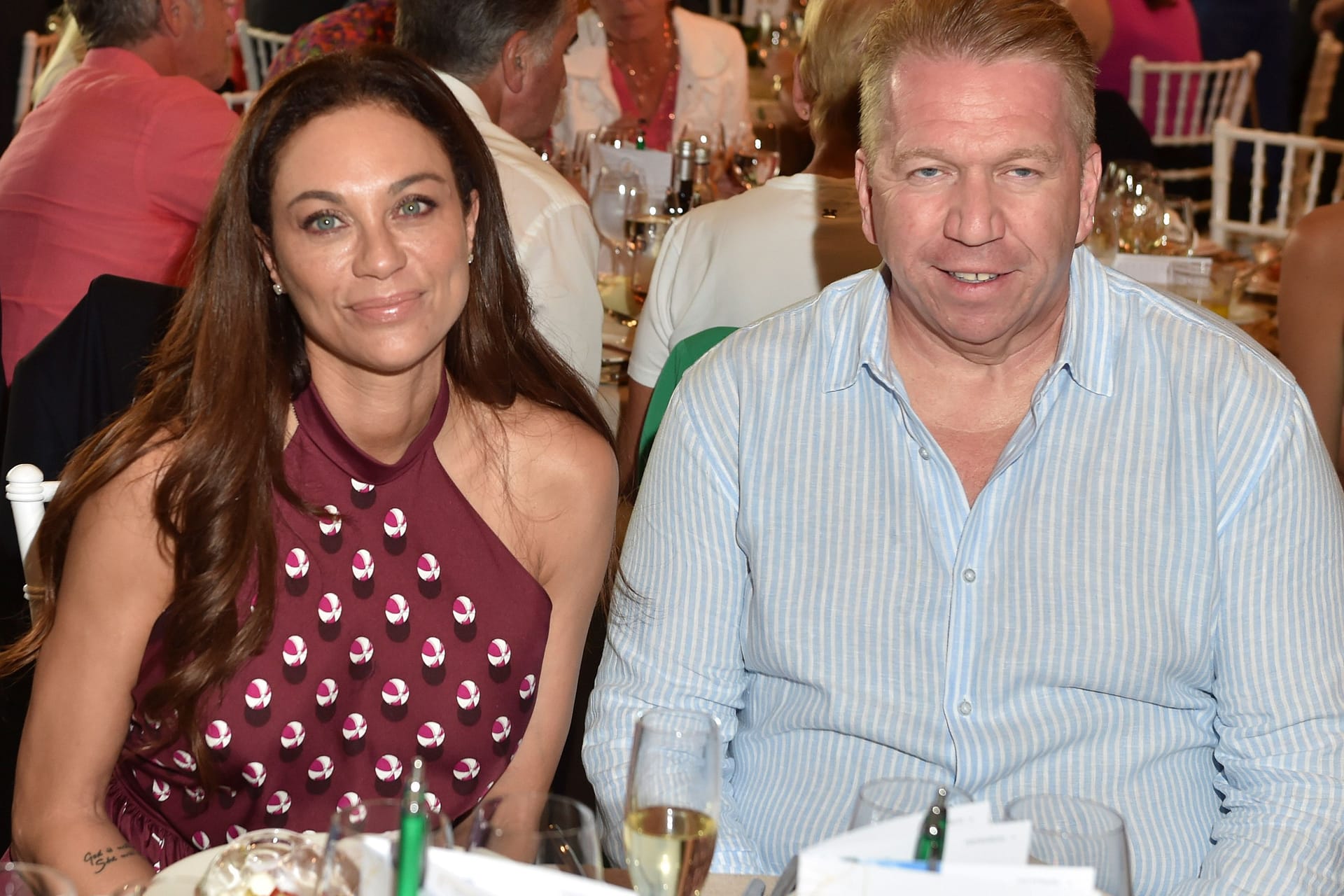 Lilly Becker und Thorsten Weck: Das Paar zeigte sich am Freitagabend beim Eagles-Präsidentencup im Don Carlos Resort und Spa Hotel in Marbella, Spanien.