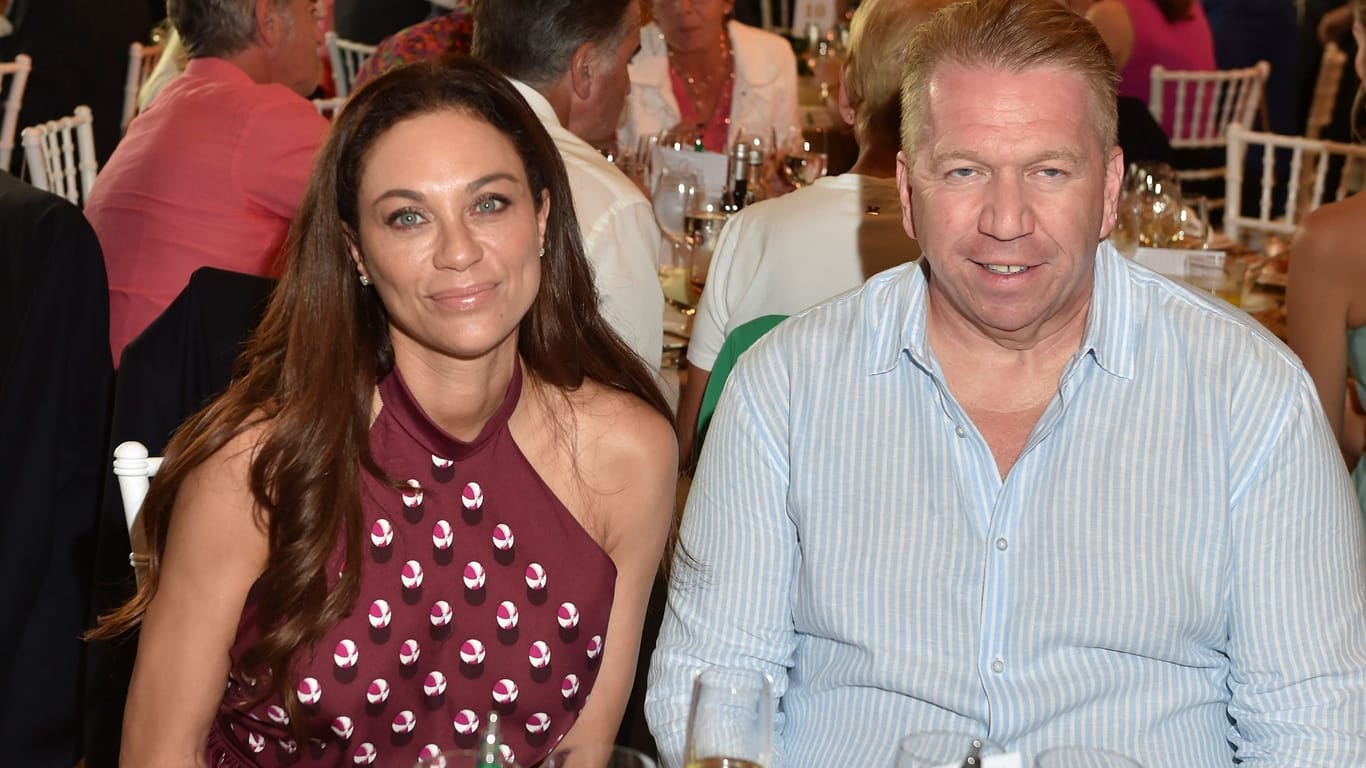 Lilly Becker und Thorsten Weck: Das Paar zeigte sich am Freitagabend beim Eagles-Präsidentencup im Don Carlos Resort und Spa Hotel in Marbella, Spanien.