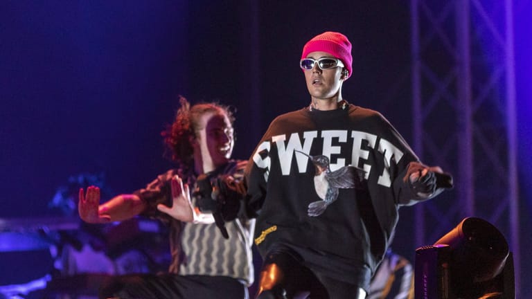 Justin Bieber beim "Big Slap Festival" im schwedischen Malmö im August 2022: Seine Tour muss vorzeitig abgebrochen werden.