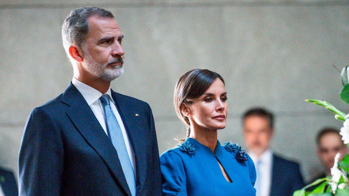 König Felipe und seine Frau Letizia: Das spanische Königspaar ist auf Deutschlandbesuch.