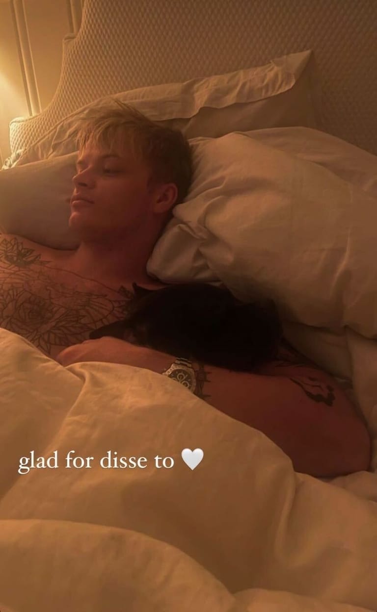 Dieses Foto von Marius Borg Høiby teilte Nora Haukland mit ihren 65.000 Fans bei Instagram.