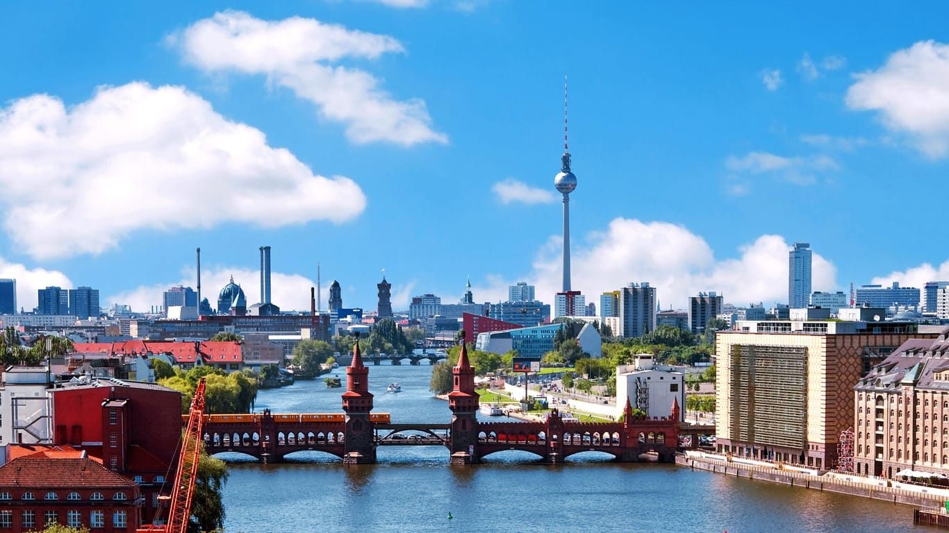 Deutschlands größte Städte: Berlin ist dank seiner Größe und Einwohnerzahl Deutschlands Hauptstadt.