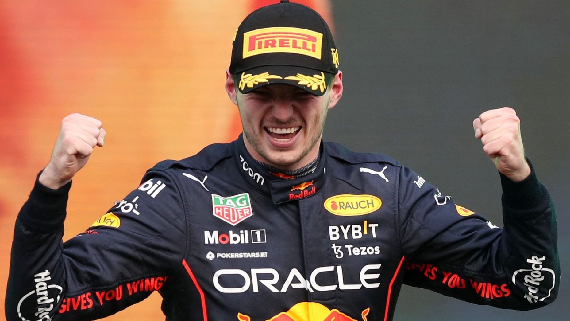 Nächste Bestmarke: Max Verstappen jubelt nach dem Großen Preis von Mexiko.