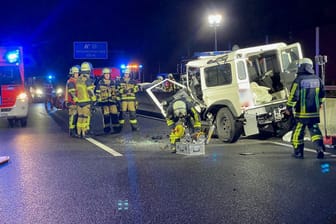 Unfall auf A40