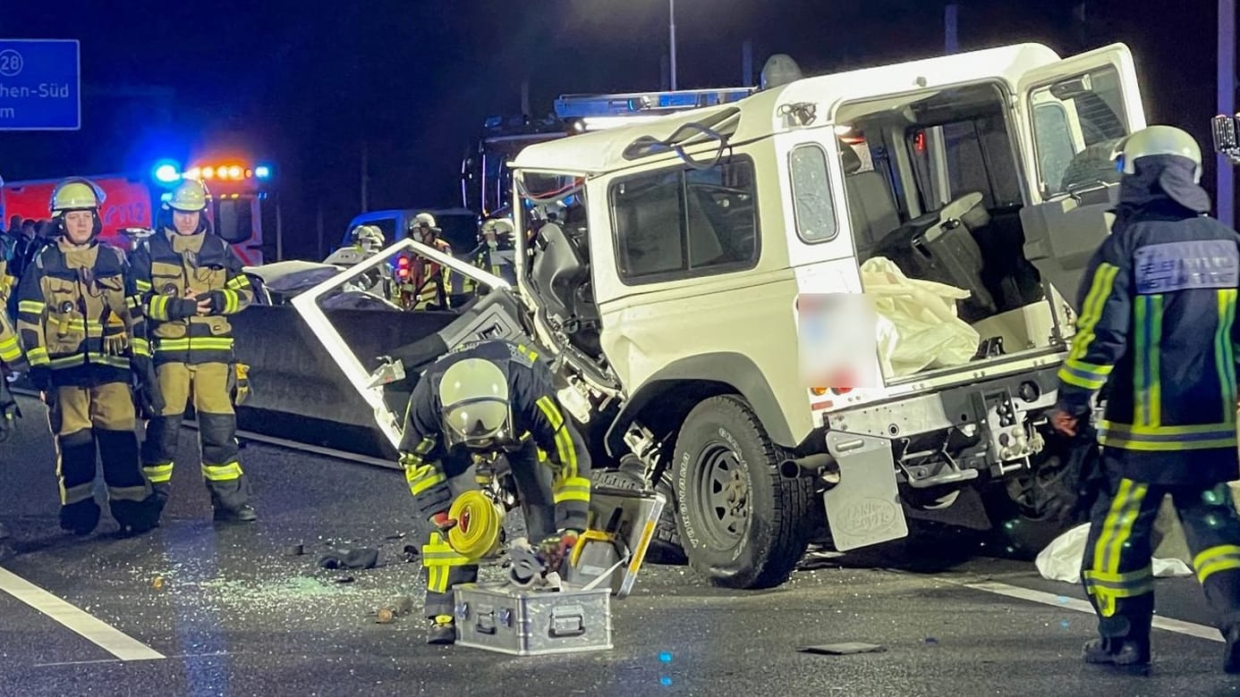 Unfall auf A40 Unfall auf A40