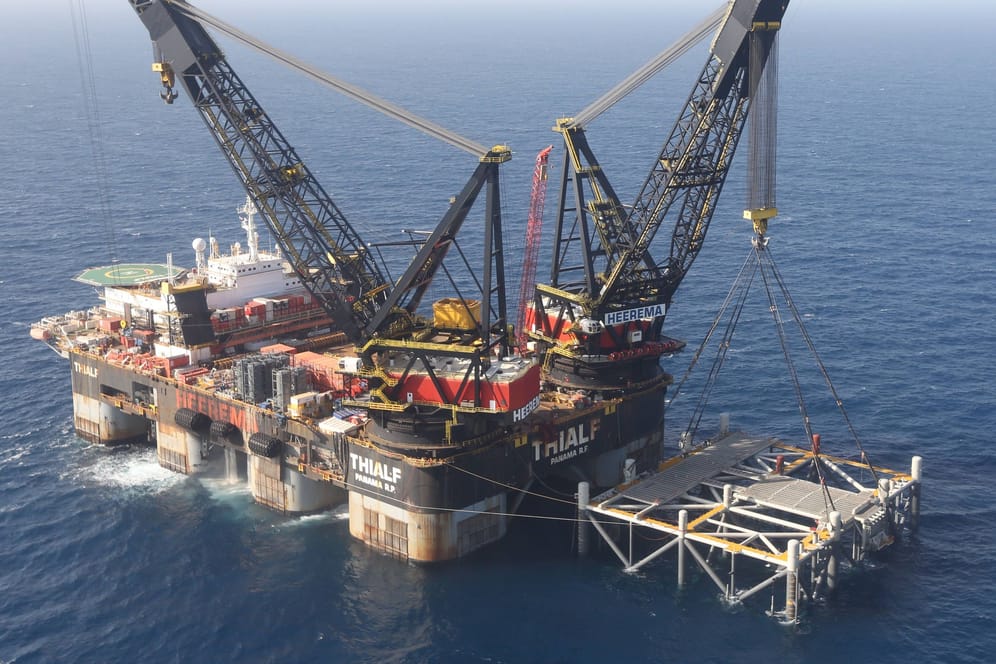 Bohrplattform Leviathan: Israel möchte seine Gasexporte ausweiten.
