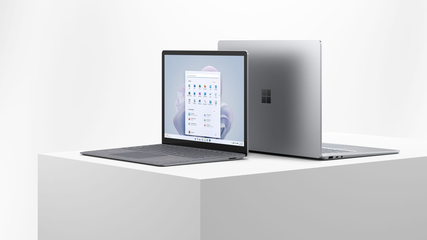Das Surface Laptop 5 ist in zwei Größen erhältlich.