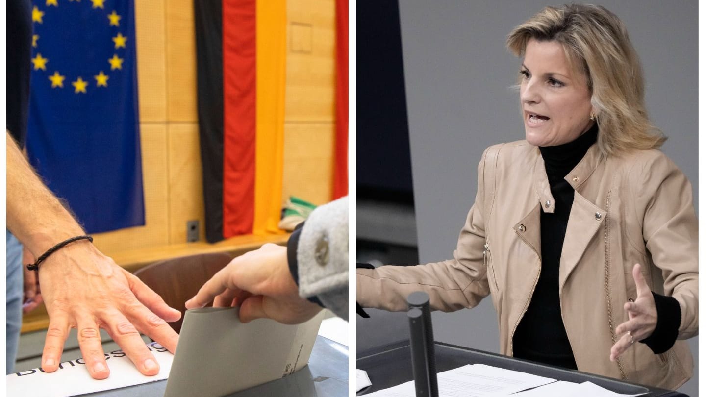 Ein Wahllokal und Daniela Ludwig (CSU): Noch ist nicht klar ob oder inwiefern die Bundestagswahl in Berlin wiederholt wird. Ein Wahllokal und Daniela Ludwig (CSU): Noch ist nicht klar ob oder inwiefern die Bundestagswahl in Berlin wiederholt wird.