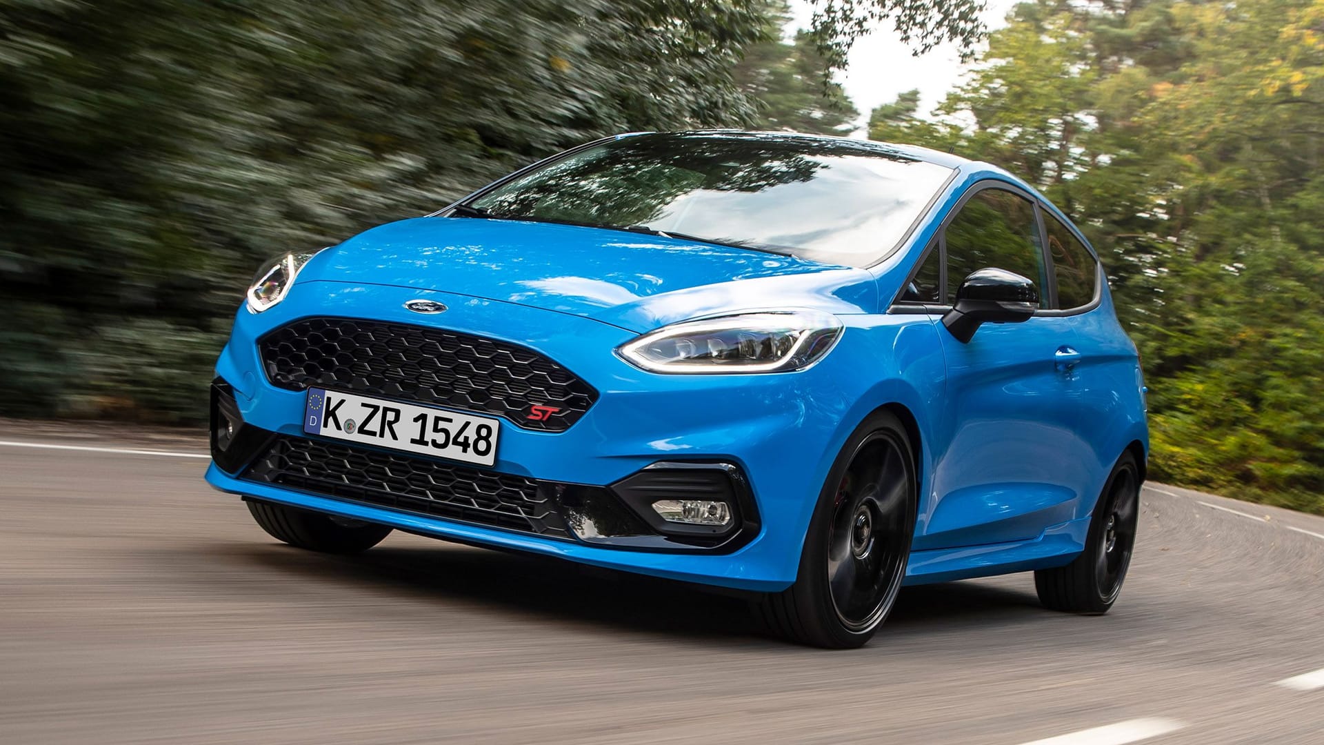 Aussterbende Spezies: Einer der letzten verbliebenen Kleinwagen-Sportwagen ist der Ford Fiesta ST – hier in der nicht mehr verfügbaren Dreitürer-Version.