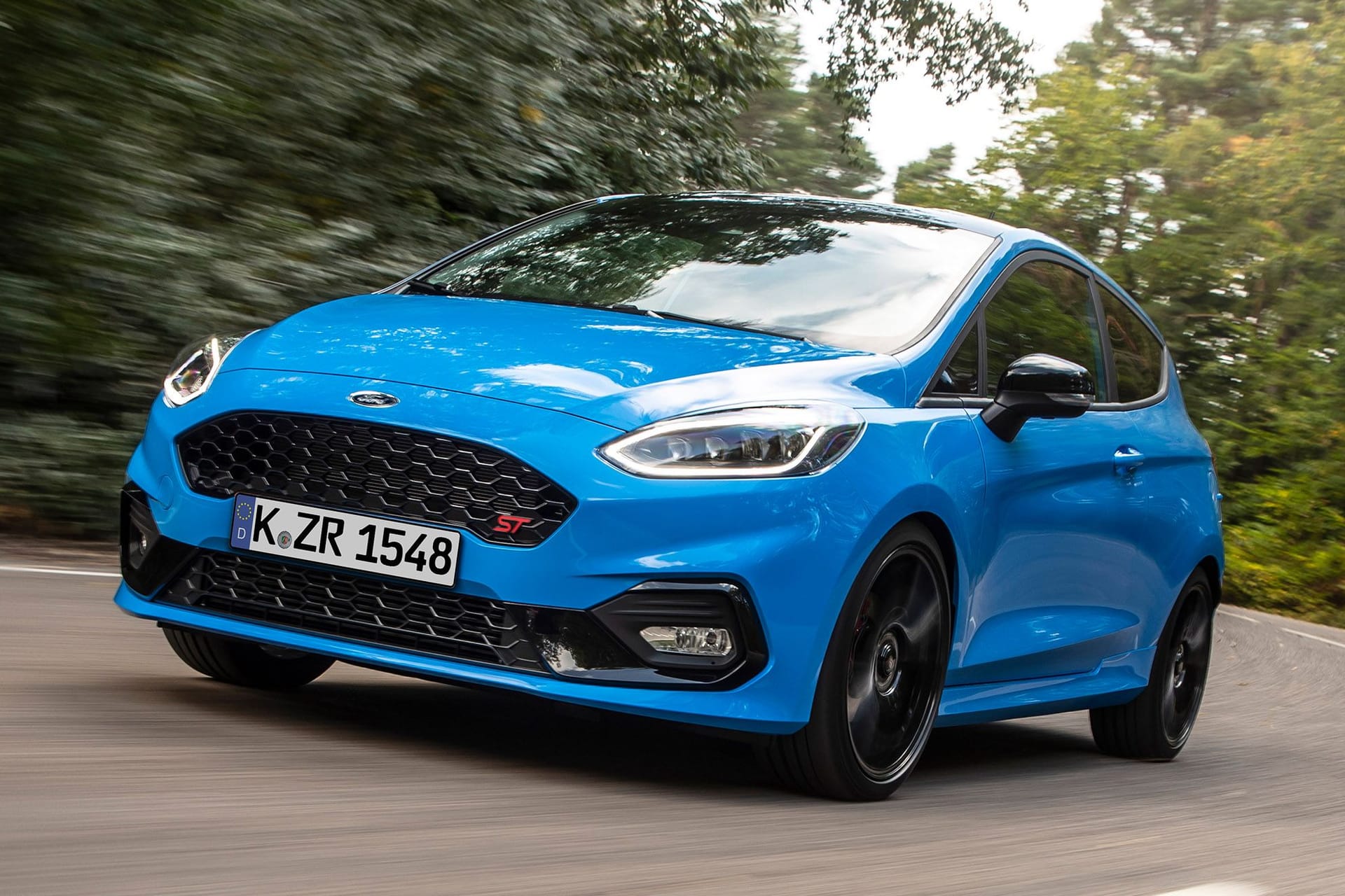 Aussterbende Spezies: Einer der letzten verbliebenen Kleinwagen-Sportwagen ist der Ford Fiesta ST – hier in der nicht mehr verfügbaren Dreitürer-Version.