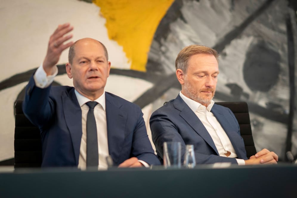 Olaf Scholz (SPD) und Christian Lindner (FDP): Kann sich die Ampel-Regierung bei den AKW-Laufzeiten einigen?