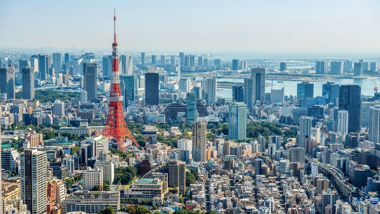 Die größte Weltmetropole ist die japanische Hauptstadt Tokio. Mit der größten Bevölkerungsdichte und Stadtteilen, in denen es viel zu entdecken gibt.