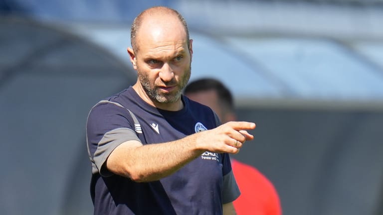 Bielefelds Trainer Daniel Scherning