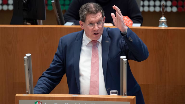 Brockes im NRW-Landtag (Archivbild): Er selbst spricht von einer Ohrfeige.
