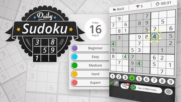 Daily Sudoku 2 (Quelle: Coolgames)