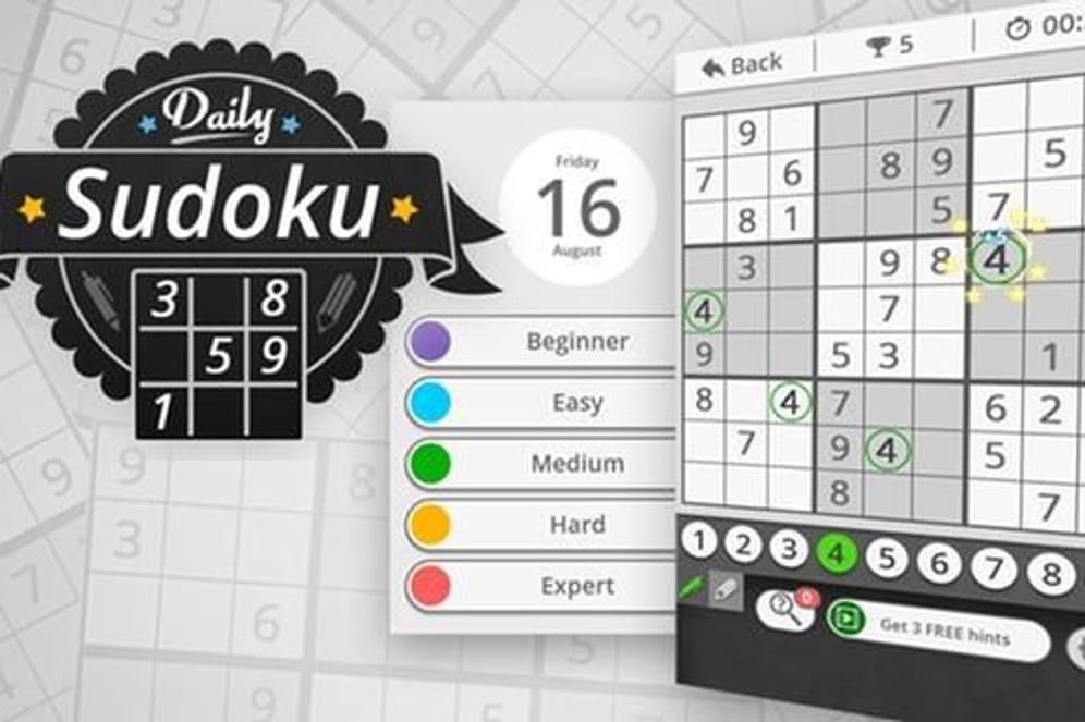 Daily Sudoku 2 (Quelle: Coolgames)