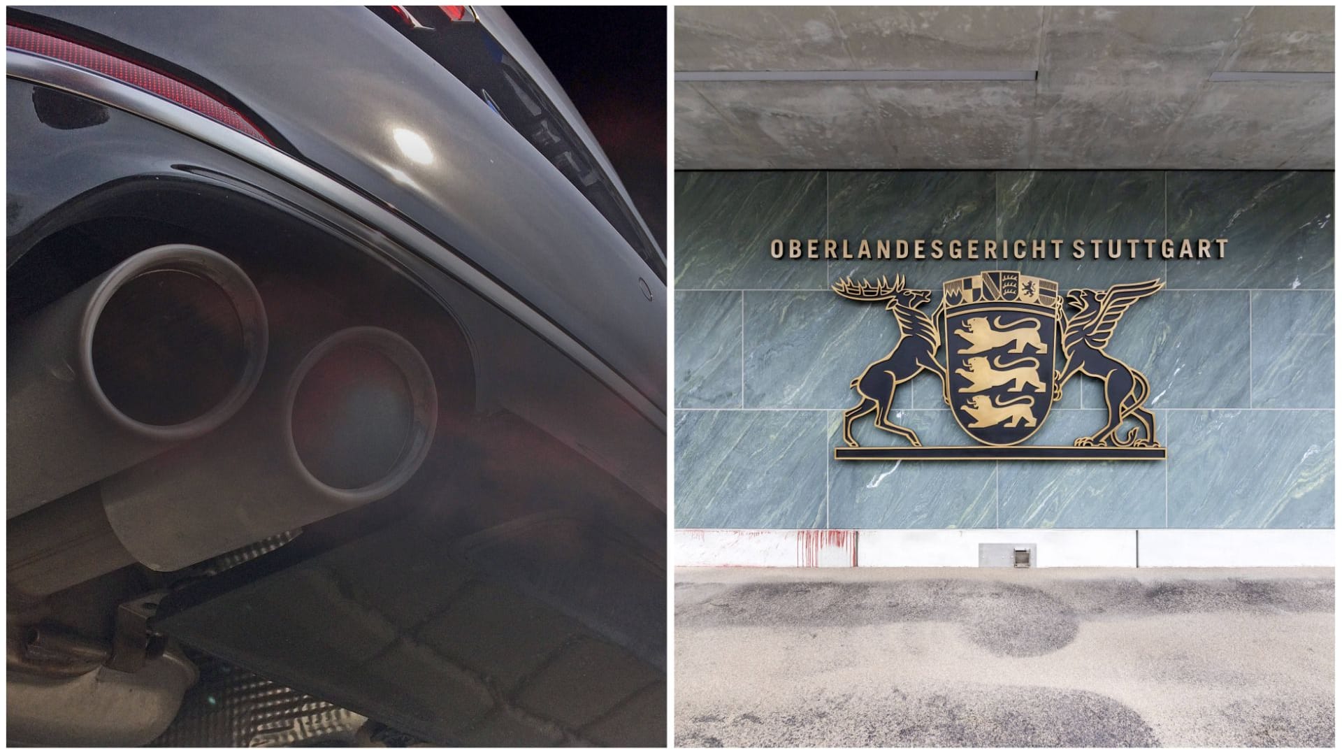 Ein Auto pustet Abgase (Symbolbild): Am OLG Stuttgart gibt es wegen des Dieselskandals eine Flut von Klagen. Ein Auto pustet Abgase (Symbolbild): Am OLG Stuttgart gibt es wegen des Dieselskandals eine Flut von Klagen.
