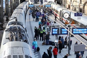 Bahnsteig am Hamburger Hauptbahnhof: Die Bundespolizei schritt wegen eines Streits ein.