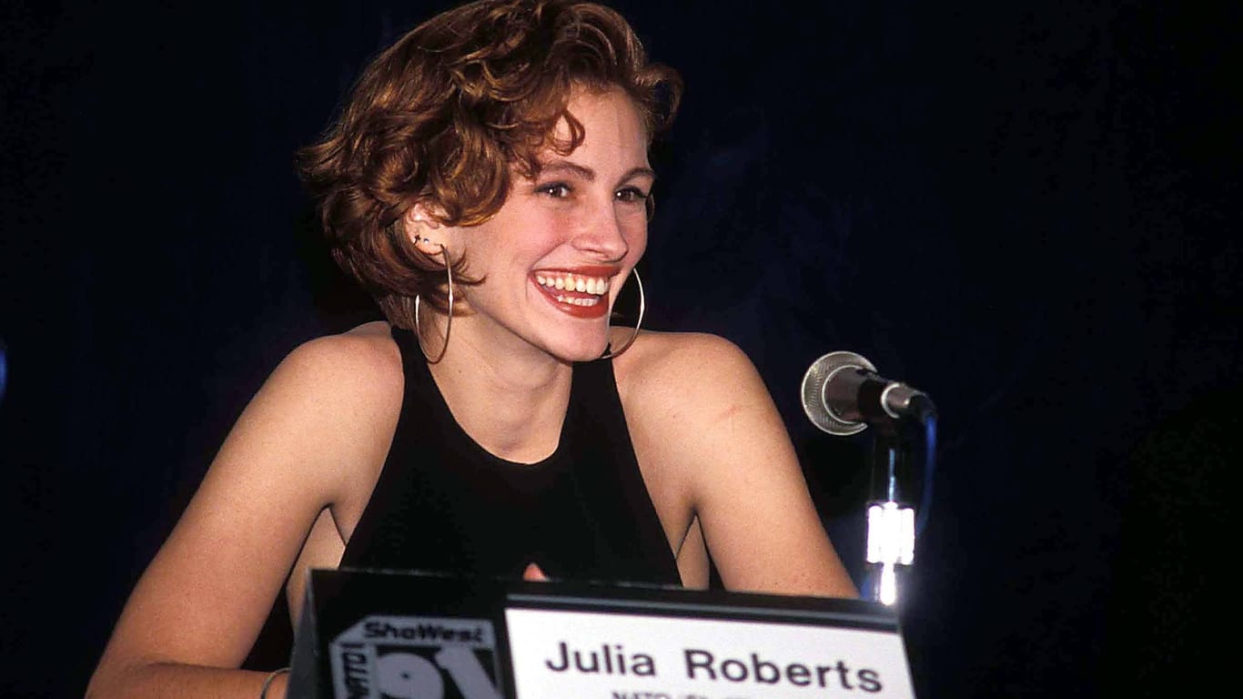 Julia Roberts 1991: Die Körpersprachenexpertin vergleich Meghans Lachen mit dem der Schauspielerin.