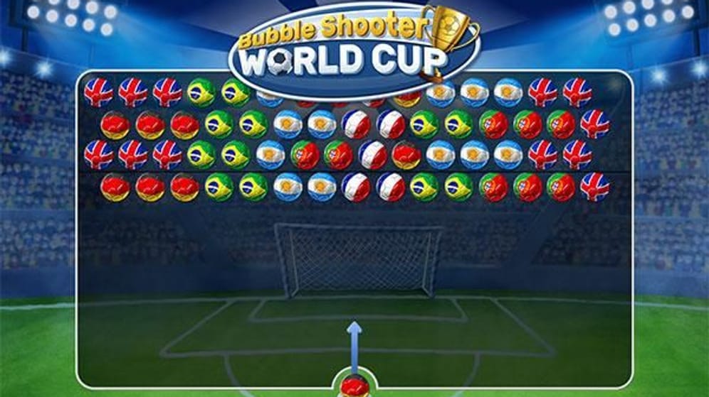 Bubble Shooter World Cup (Quelle: GameDistribution)