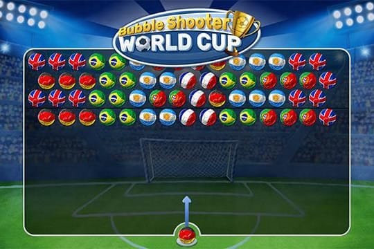 Bubble Shooter World Cup (Quelle: GameDistribution)