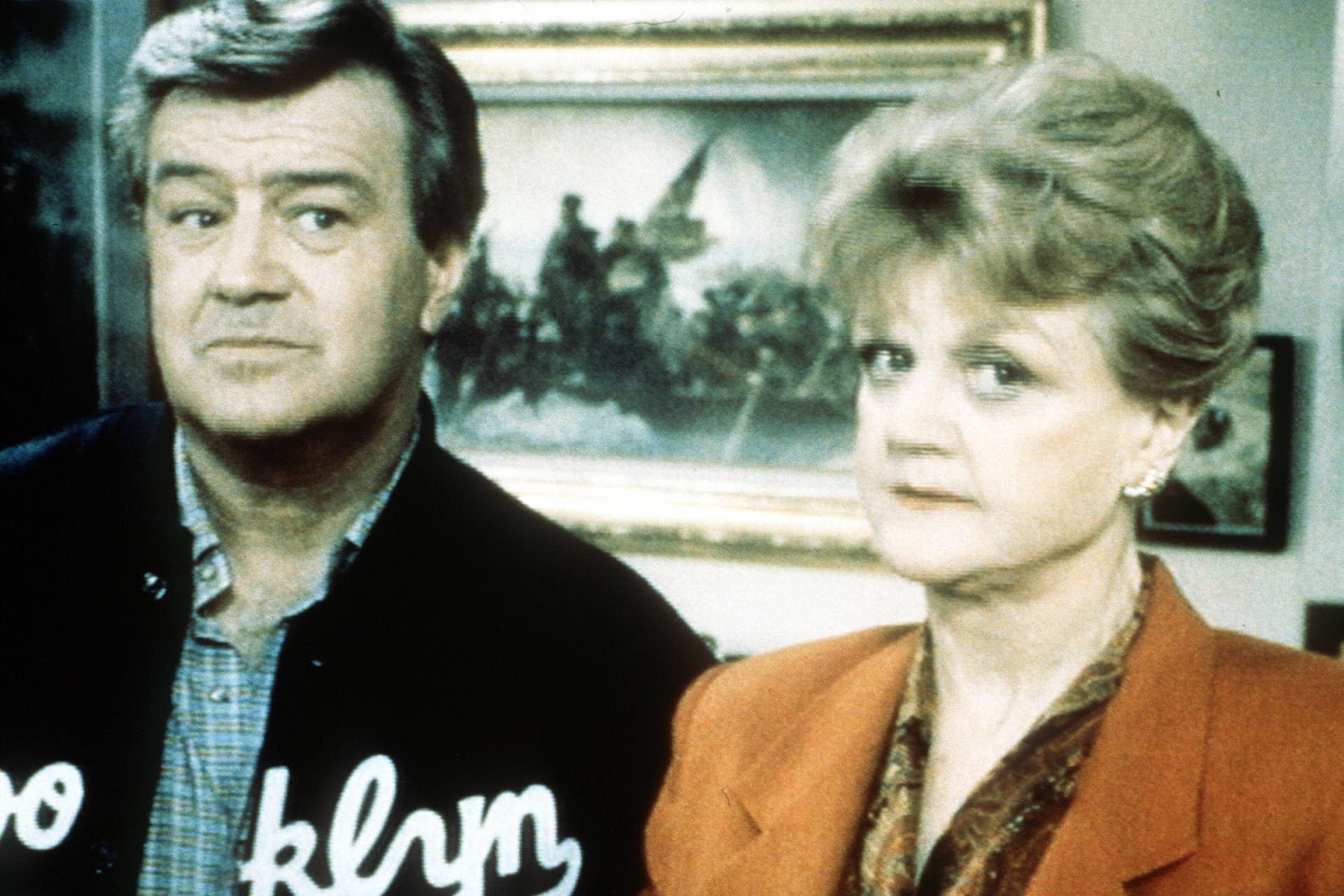 Ron Masak und Angela Lansbury in "Mord ist ihr Hobby"