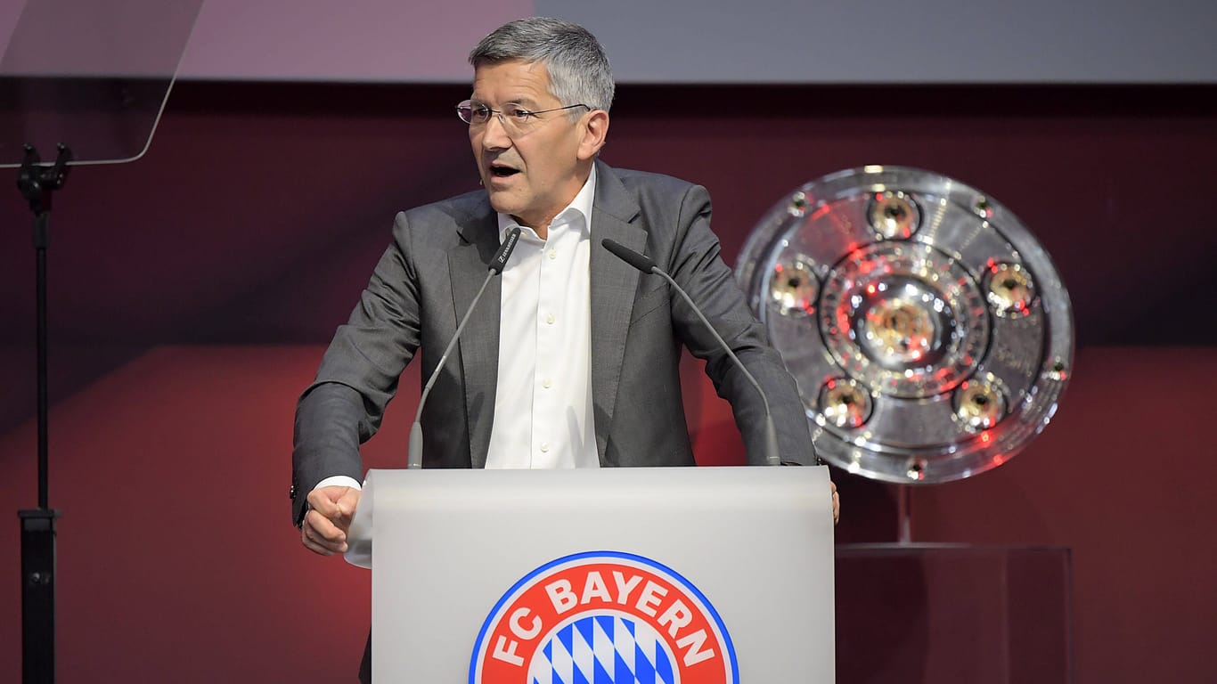 Herbert Hainer: Der Präsident eröffnet die Jahreshauptversammlung des FC Bayern mit einer emotionalen Rede.