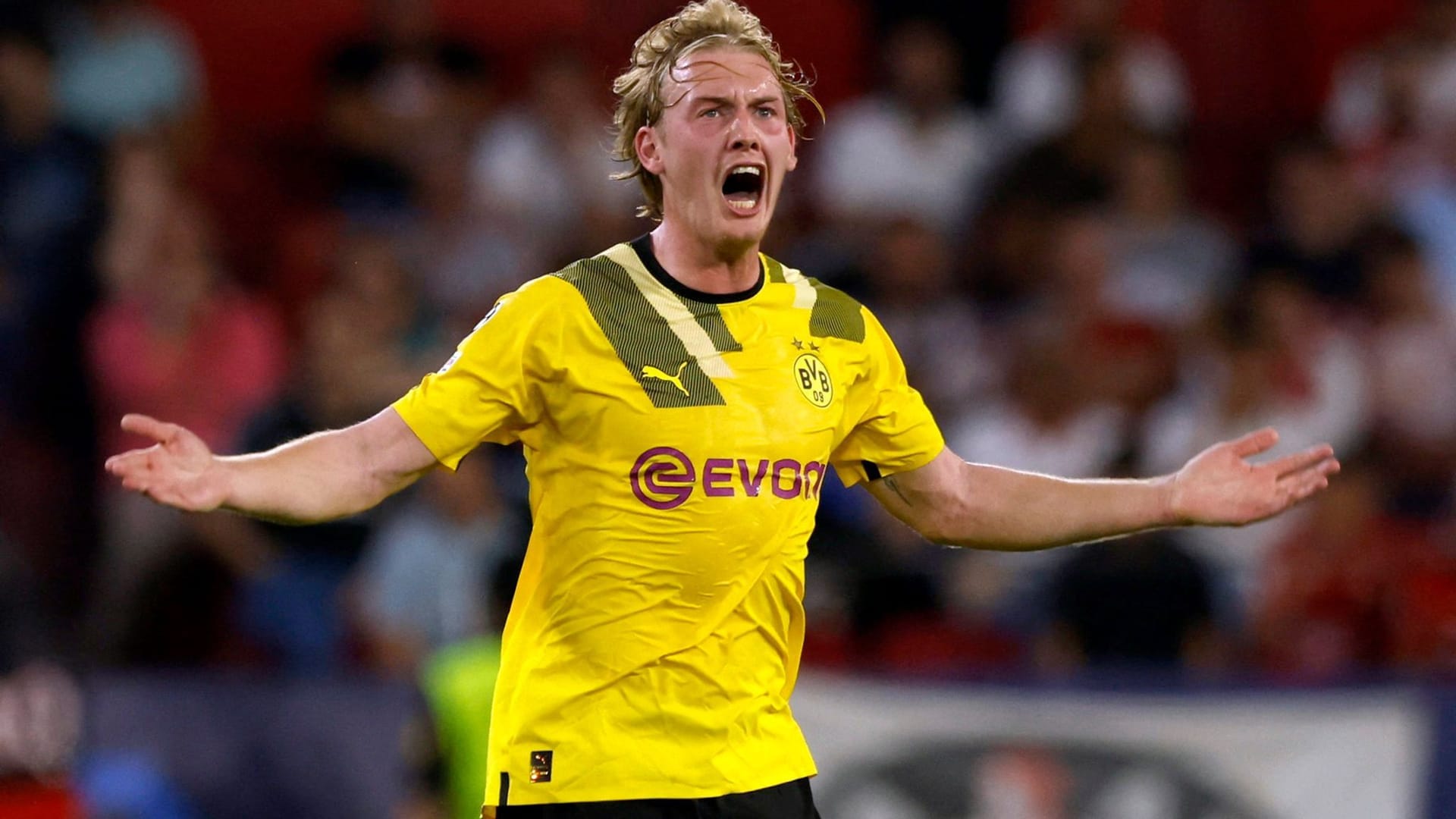 Julian Brandt: Der BVB-Angreifer erzielte das 4:1 in Sevilla.