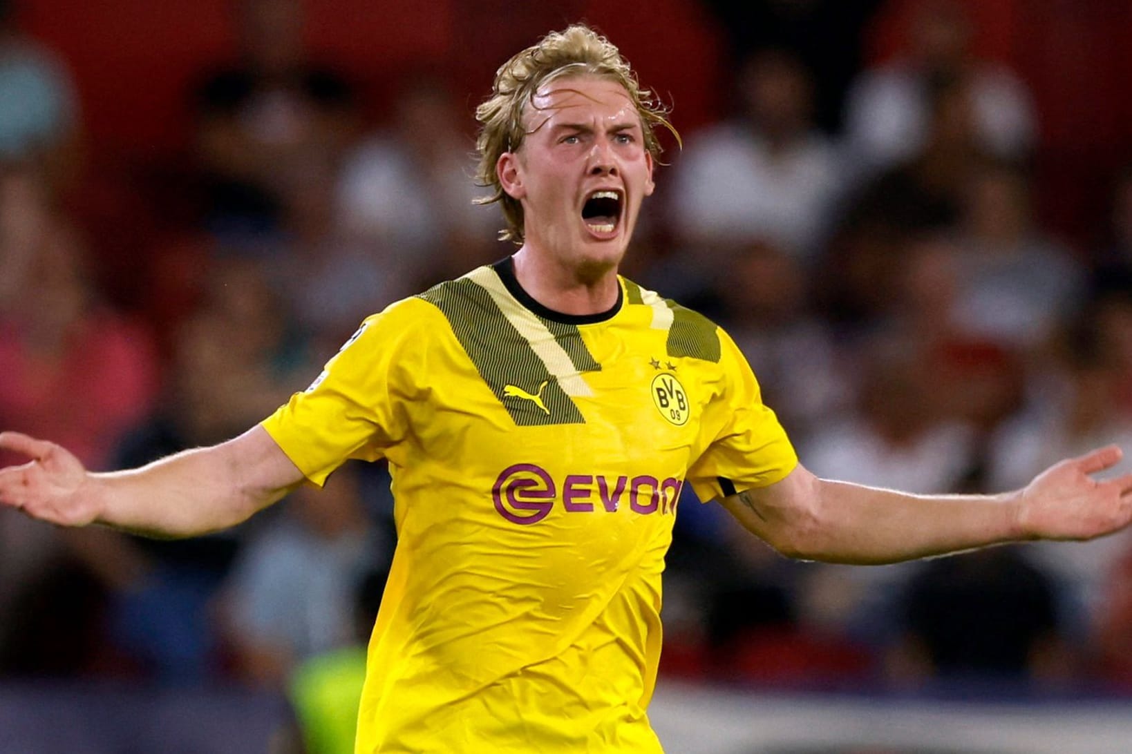 Julian Brandt: Der BVB-Angreifer erzielte das 4:1 in Sevilla.