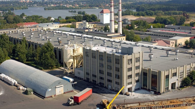 Fabrik von russischer Tochterfirma von Knauf in Krasnogorsk: Half das Unternehmen bei Putins Mobilisierung?