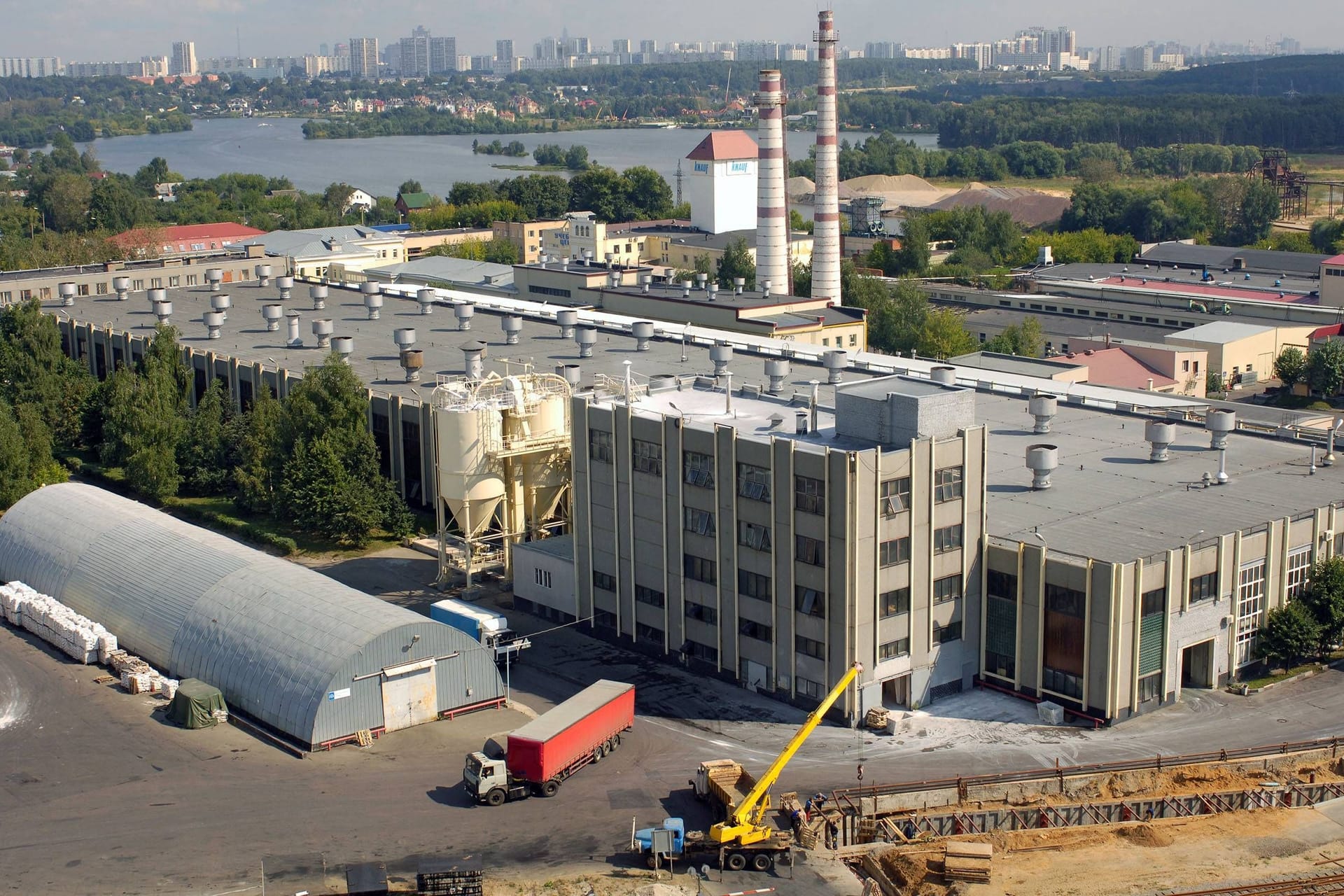Fabrik von russischer Tochterfirma von Knauf in Krasnogorsk: Half das Unternehmen bei Putins Mobilisierung? Fabrik von russischer Tochterfirma von Knauf in Krasnogorsk: Half das Unternehmen bei Putins Mobilisierung?