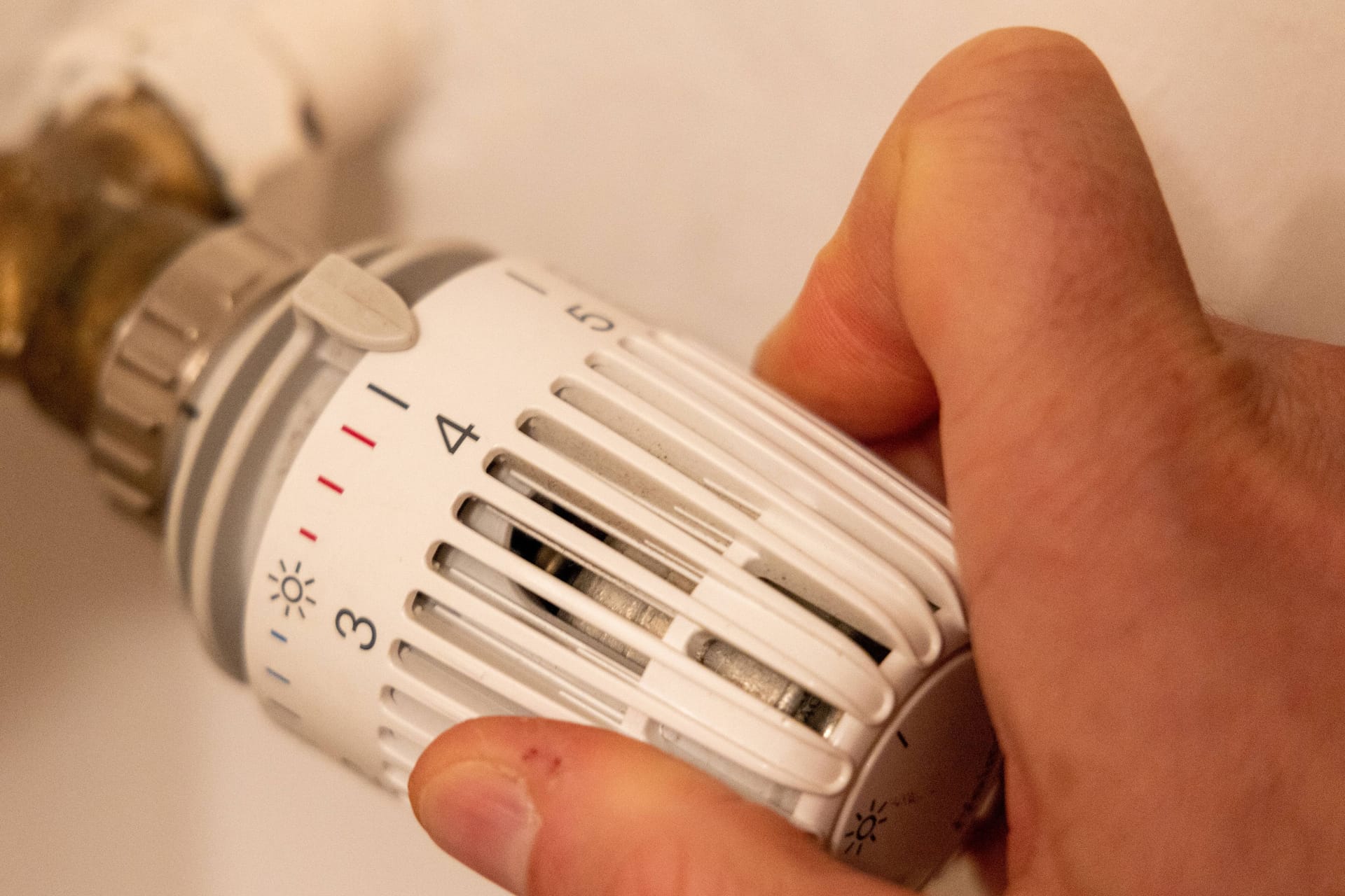 Thermostat einer Gasheizung: Die Industrie sparte im Jahr 2022 im Vergleich zu den Vorjahren etwa 20 Prozent Gas ein. Thermostat einer Gasheizung: Die Industrie sparte im Jahr 2022 im Vergleich zu den Vorjahren etwa 20 Prozent Gas ein.