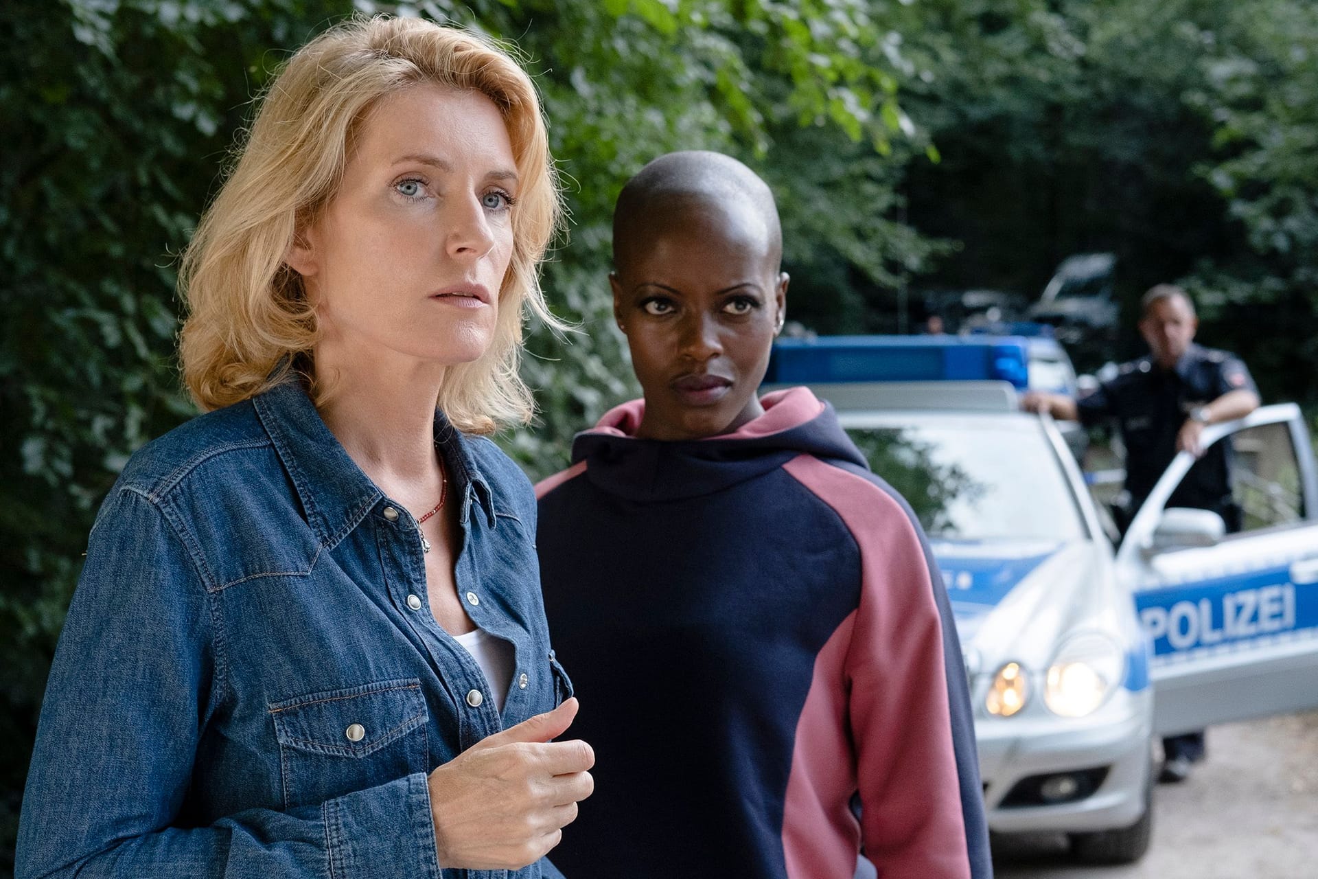 Charlotte Lindholm (Maria Furtwängler) und Florence Kasumba (Anais Schmitz) ermitteln.