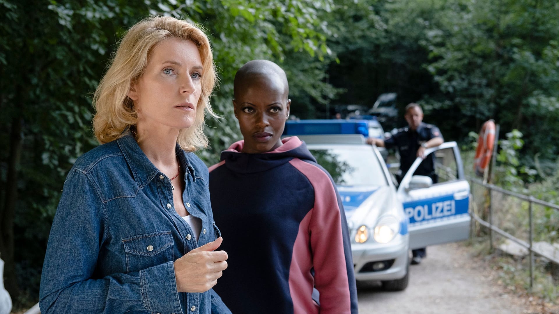 Charlotte Lindholm (Maria Furtwängler) und Florence Kasumba (Anais Schmitz) ermitteln.