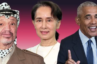 Jassir Arafat, Aung San Suu Kyi und Barack Obama: Manche Träger des Friedensnobelpreises sind umstritten