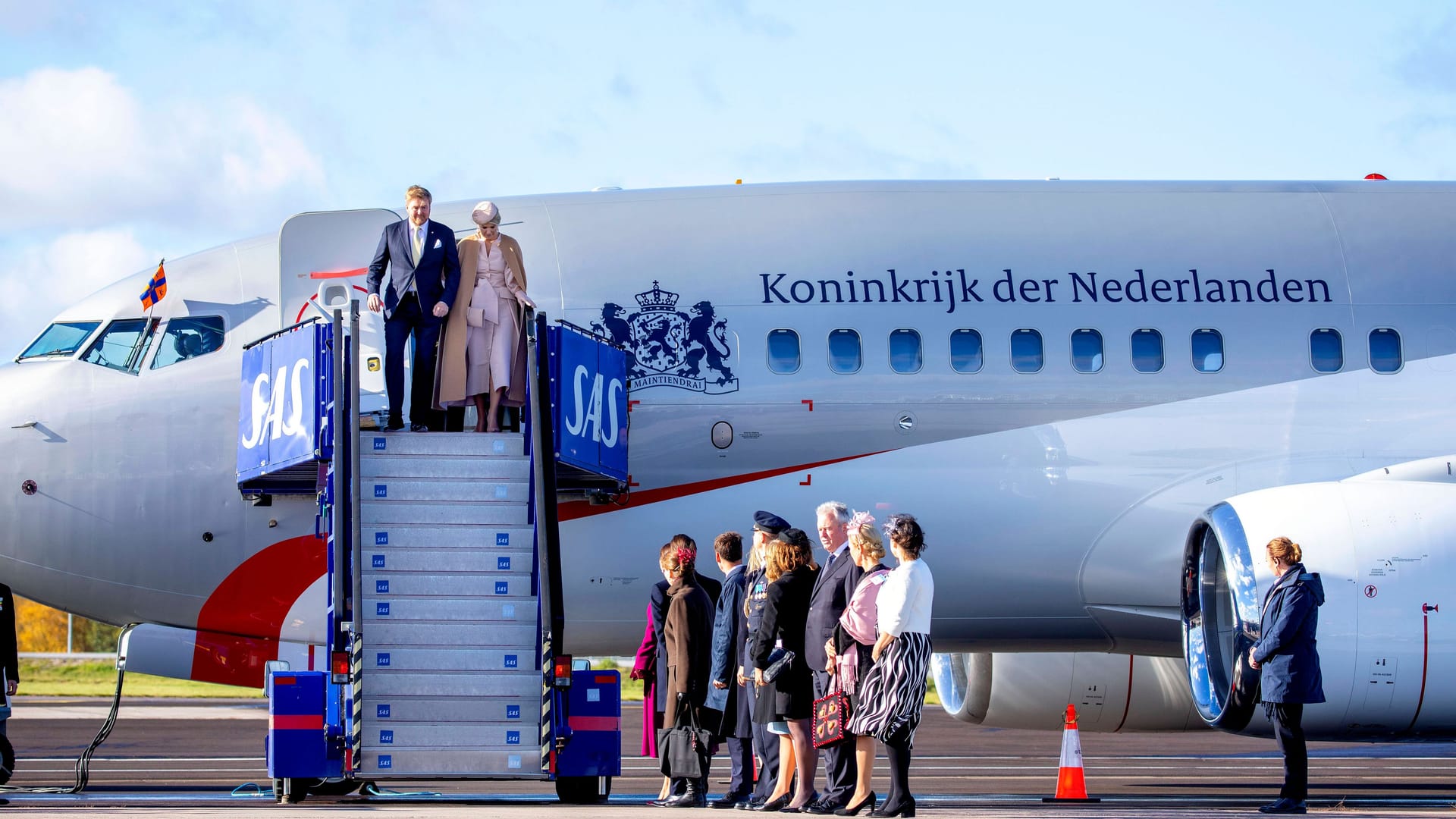 Am Dienstag startete die dreitägige Schweden-Reise der niederländischen Royals.