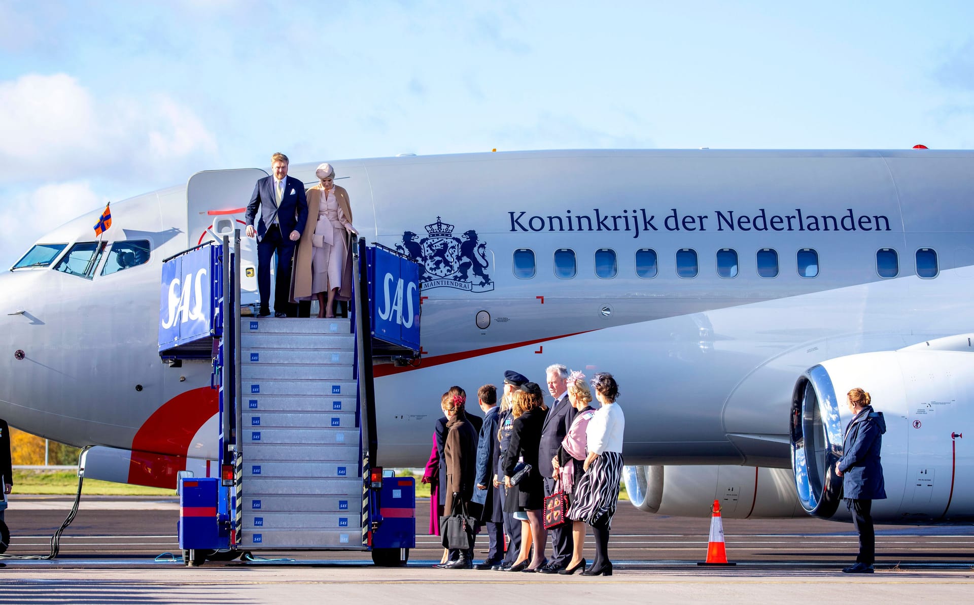 Am Dienstag startete die dreitägige Schweden-Reise der niederländischen Royals.