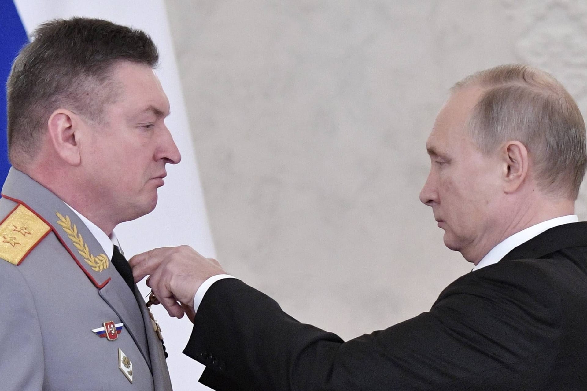 Putin verlieh seinen Top-General noch 2017 einen Orden.