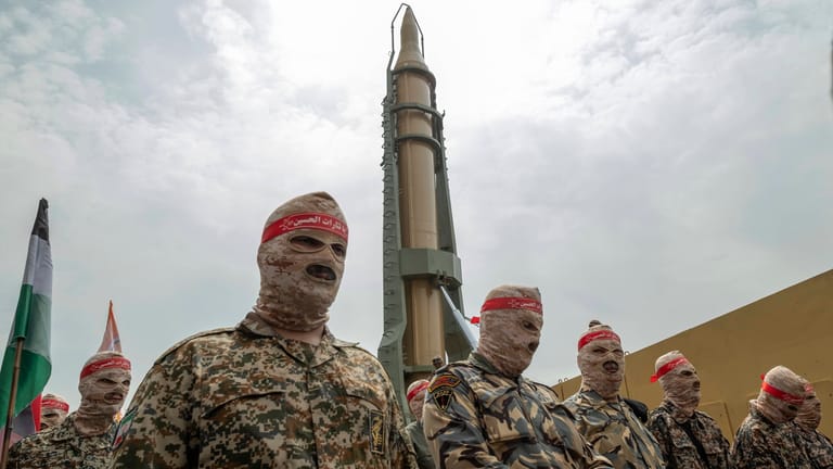 Die Revolutionsgarden kontrollieren den Großteil der iranischen Kurz- und Mittelstreckenraketen.