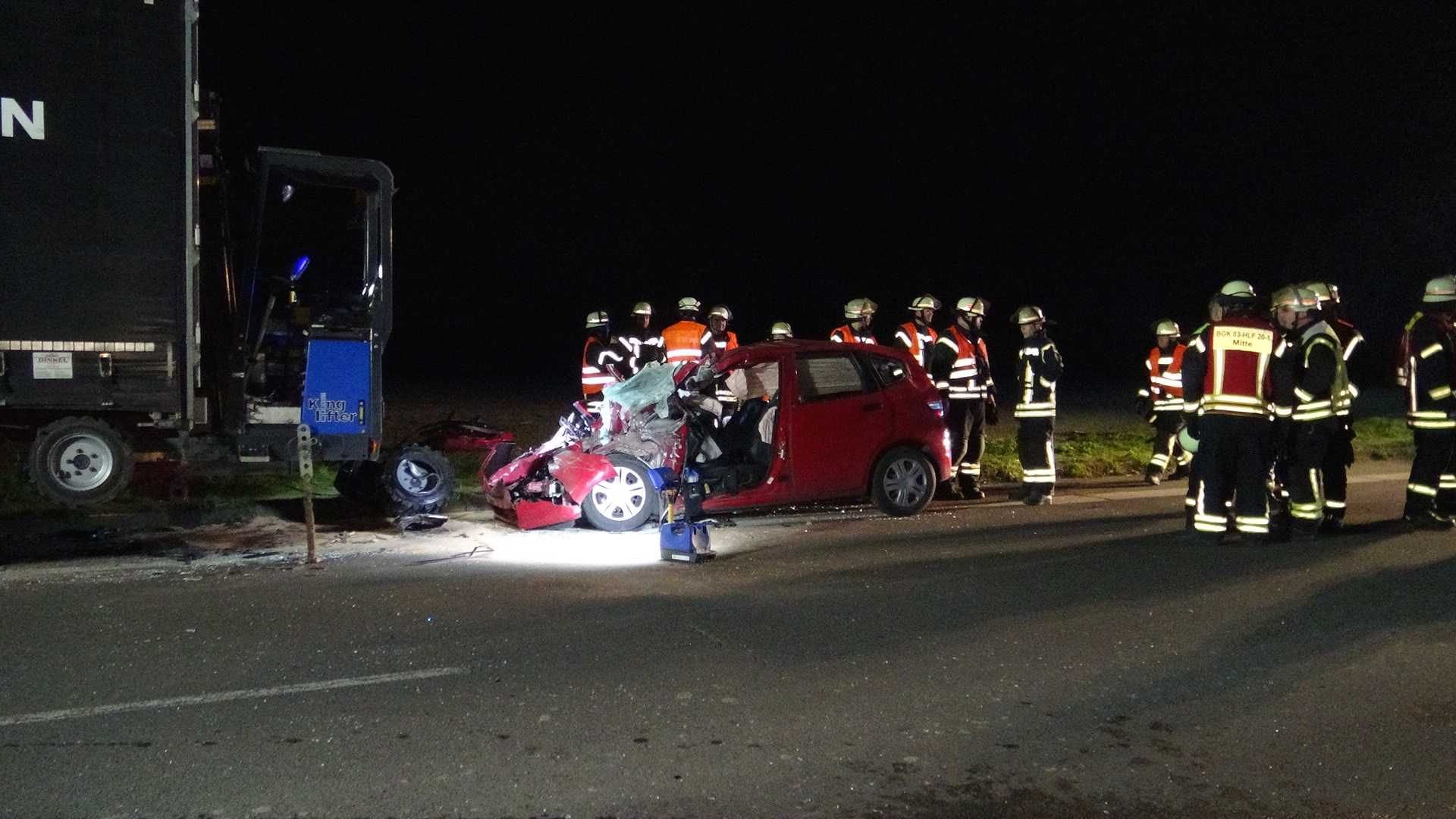 Aus bislang ungeklärter Ursache ist der 46-Jährige von der Fahrbahn abgekommen.