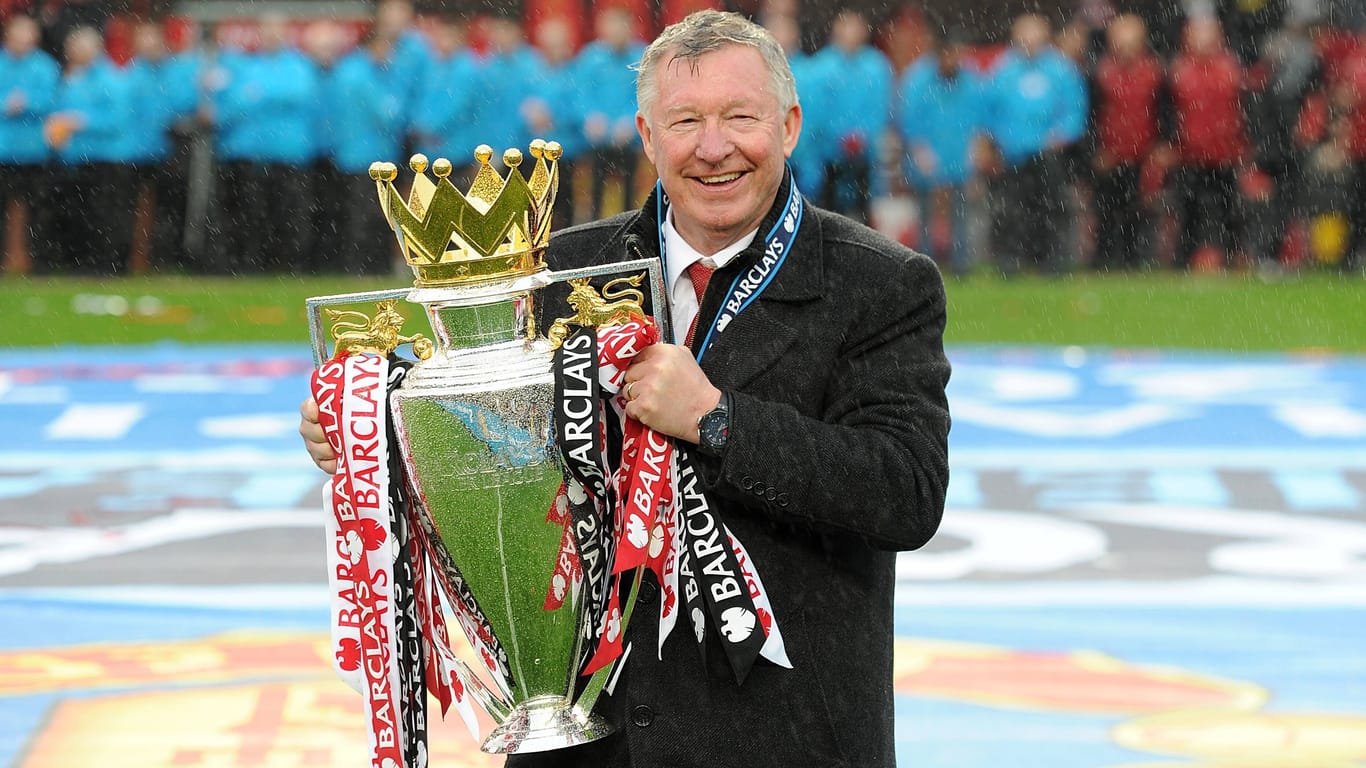 Alex Ferguson: Er war 27 Jahre lang Trainer von Manchester United.