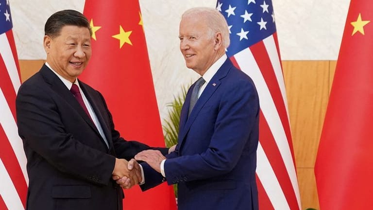 Joe Biden und Xi Jinping: Ein Händedruck mit Symbolkraft.