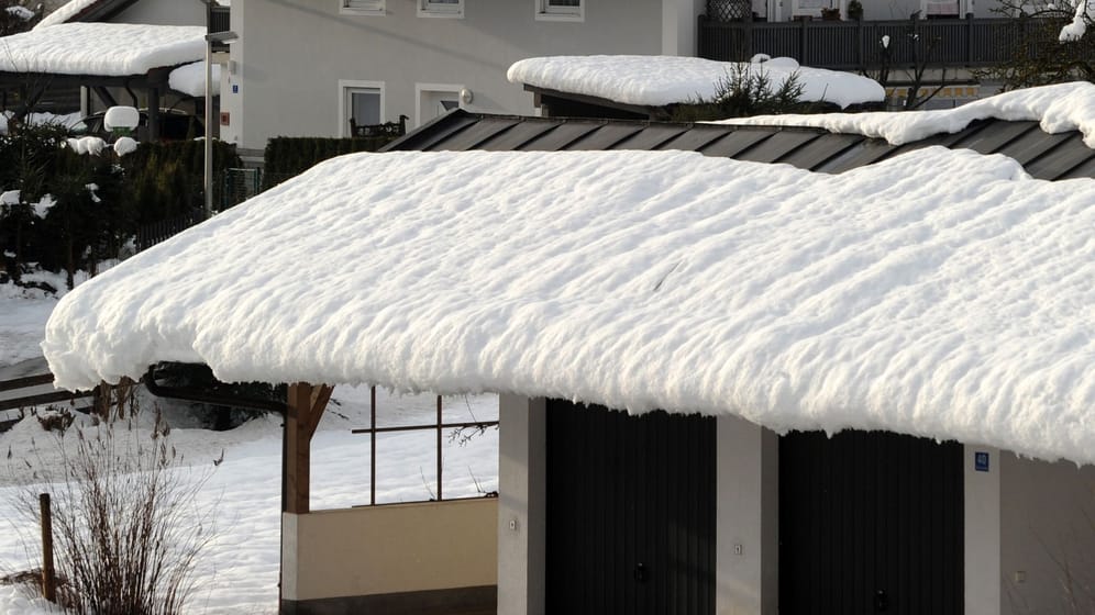 Winterwetter: Garage nach Schneefall extra lüften